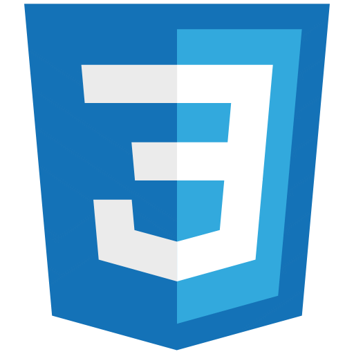 Logo da tecnologia CSS3