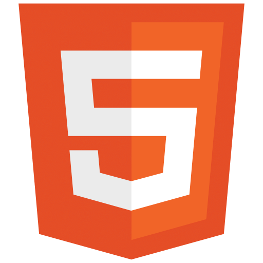 Logo da tecnologia HTML5