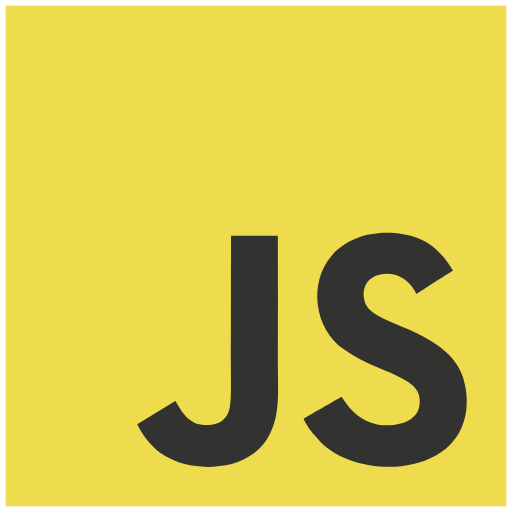 Logo da tecnologia JavaScript